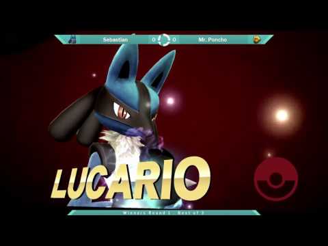 SOS23 WR1 - Sebastian (Lucario) vs Mr. Ponchi (Mii Fighter)