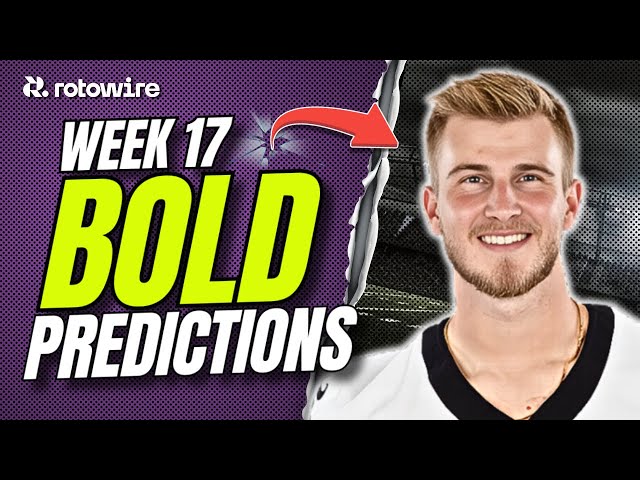 5 Fantasy Football BOLD Predictions For Week 17