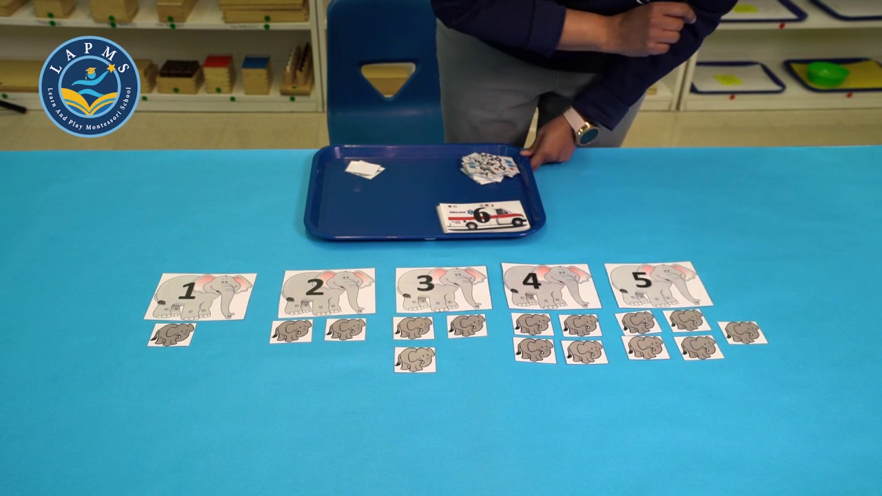 Number Cards - Kids learning numbers 1 to 10 using these beautiful and simple cards