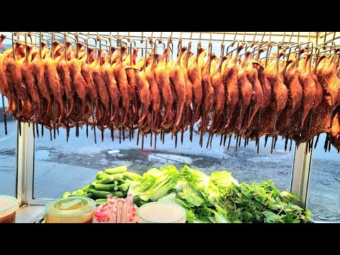 The Unbelievable! Grilled Honey Ducks of 300 day! - Best! Popular Roasted duck yummy! Chops,