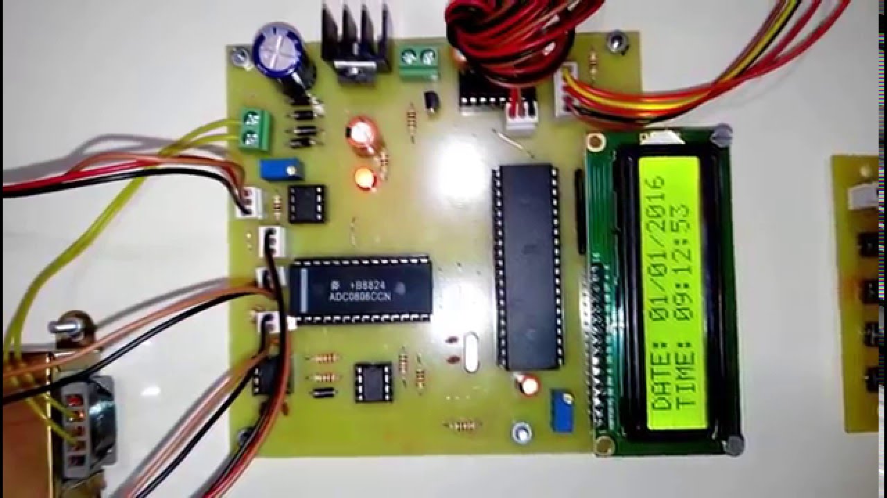 4 channel Data Logger using microcontroller