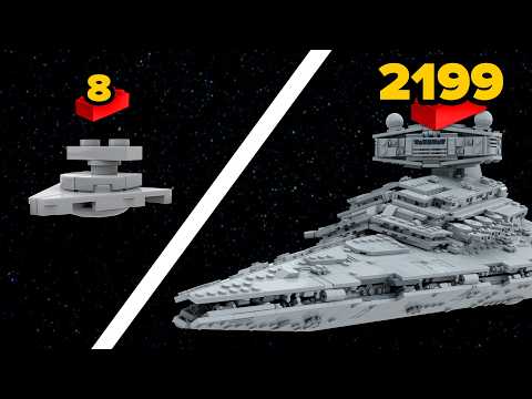 LEGO Sternenzerstörer in verschiedenen Maßstäben | Vergleich