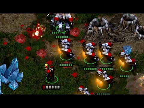 1 hero marine vs 4pool