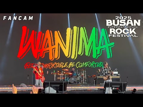 WANIMA(와니마) FULL LIVE (2025.09.28.Busan International Rock Festival 2025,  Samnak Eco Park)