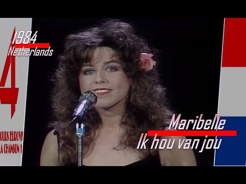 eurovision 1984 Netherlands 🇳🇱 Maribelle - Ik hou van jou ᴴᴰ