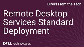 Remote Desktop Services Standard Deployment