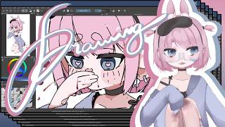 [PT/EN] DRAWING MIKUS ! artist alley grind | #ILLUST | 🤍🩹🩸