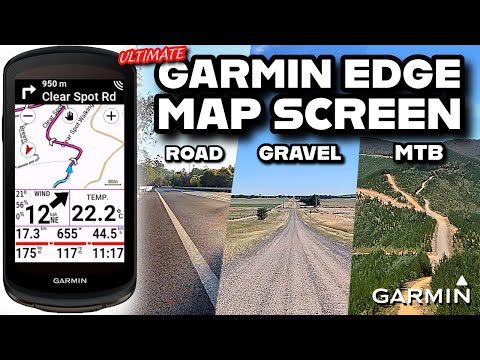 Ultimate Garmin EDGE Map Screen Setup for Road/Gravel/MTB