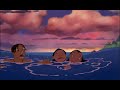Lilo And Stitch Stitch Dragged Her Down