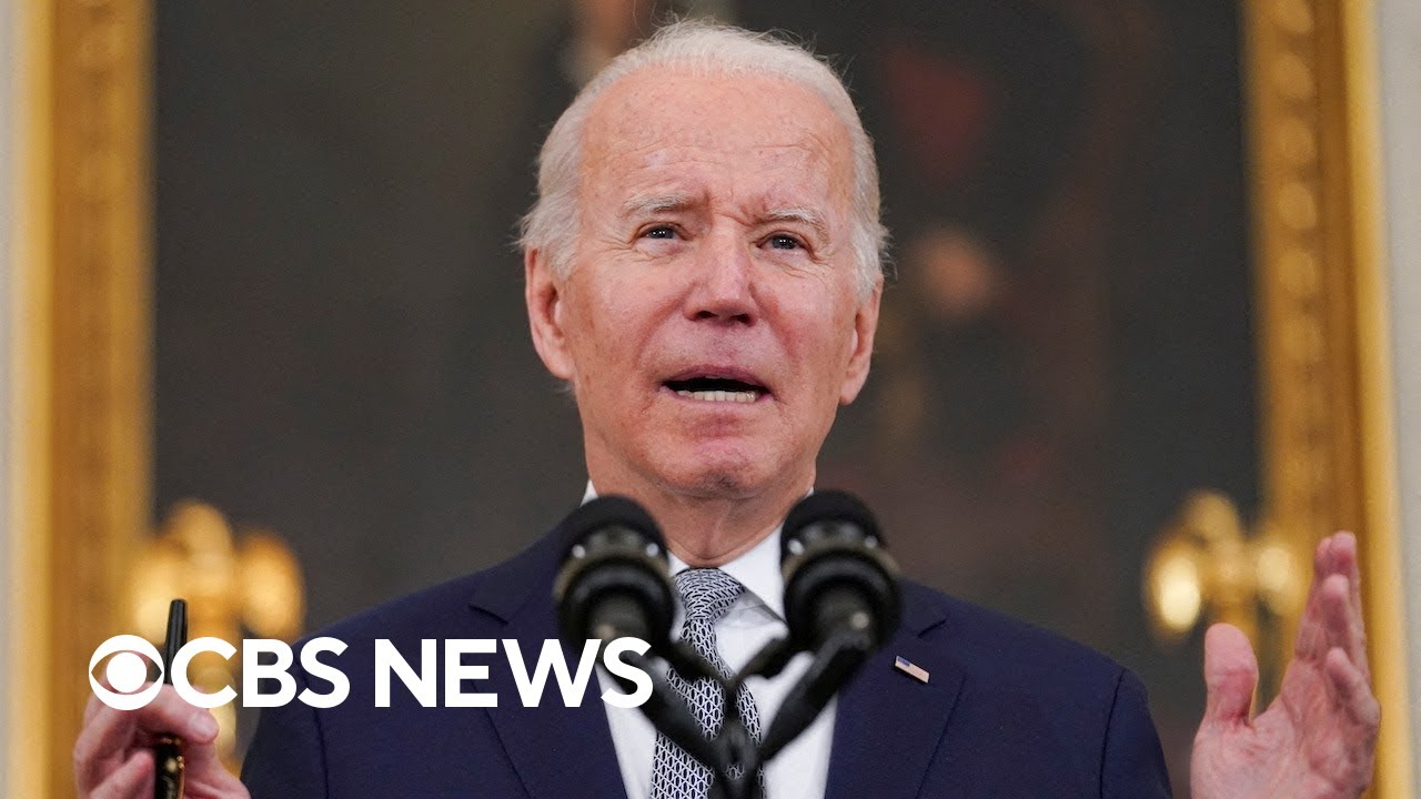 Biden holds news conference as he marks first year in White House | full video