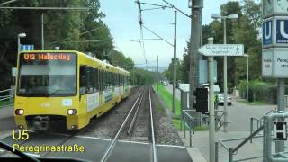 preview picture of video 'Stadtbahn Stuttgart linia U5'