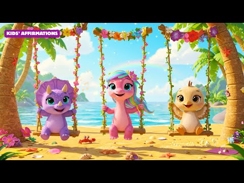 Preschool Music and Movement Song for Kids | Brush, Stomp & Be Kind! | Dinosaur Songs for kids