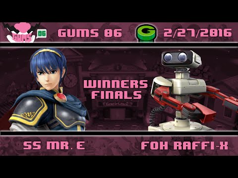 GUMS06 Singles (Winner's Finals) - SS Mr. E (Marth) vs FoH Raffi-X (ROB)