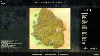 Greenshade Treasure Map Tutorial-Elder Scrolls Online