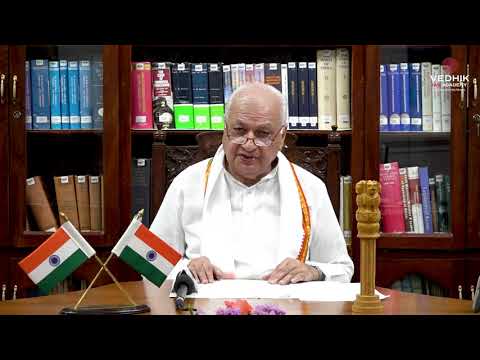 Arif Mohammed Khan, Hon. Governor of Kerala about Vedhik IAS Academy