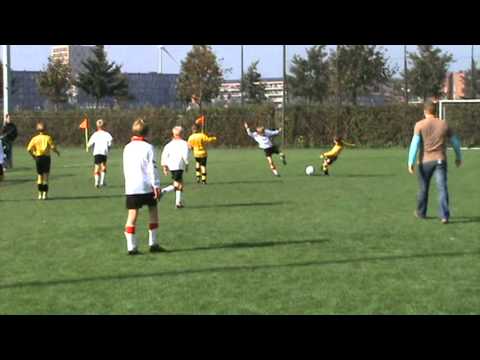 Reiger Boys E2 - Alcmaria Victrix E1 2010 Doelpunt Joy