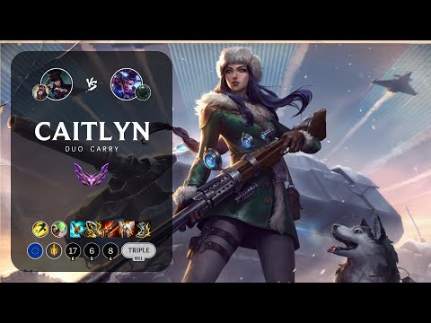 Caitlyn ADC vs Vayne - EUW Master Patch 13.10
