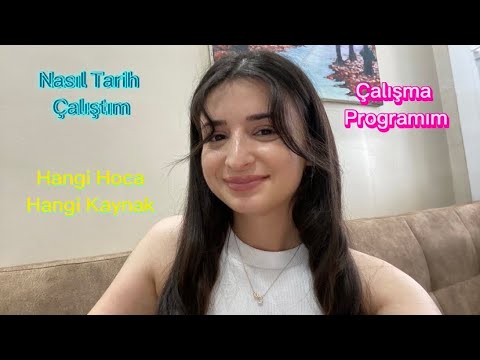 Kpss 89 puan almak/ Nasıl Tarih Çalıştım / Hoca-Kaynak Önerisi/ Ders Çalışma Programım/Motivasyon