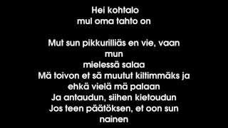 Chisu - Kohtalon oma LYRICS HD