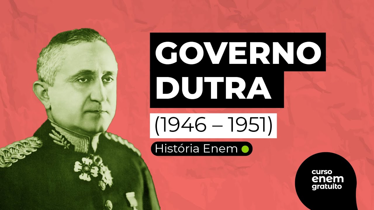 GOVERNO DUTRA (1946 – 1951) | Resumo de História do Brasil para o Enem. Prof Felipe de Oliveira