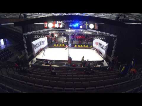 Nordic Ice FanZone JVM 2014 Malmö - Timelapse