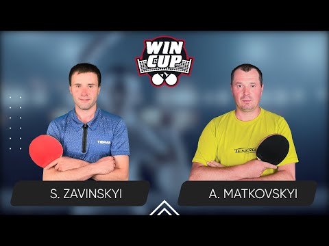10:00 Serhii Zavinskyi - Andrii Matkovskyi West 1 WIN CUP 05.03.2024 | TABLE TENNIS WINCUP