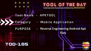 APK TOOL for Reverse Engineering Android Apk Files