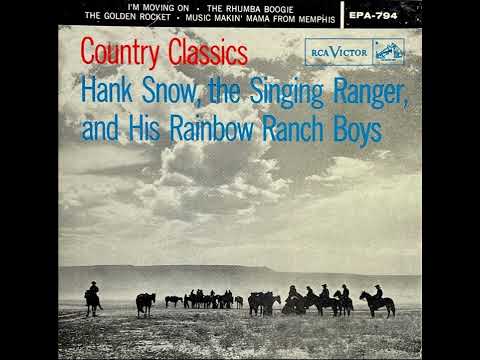 Hank Snow With Jerry Byrd on Steel Guitar ,,The Golden Rocket 1962 Country 6-20