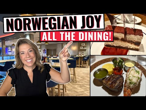 Norwegian Joy Best Dining You Need to Try!