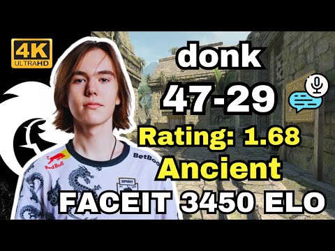 donk (47-29) w/baz/sh1nejezzz (Ancient) | FACEIT Ranked | Sep 30, 2024 #cs2 #pov