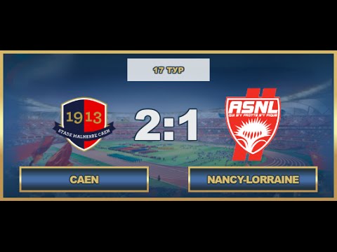AFL. France. Ligue 1. 17 тур. Nancy - Caen