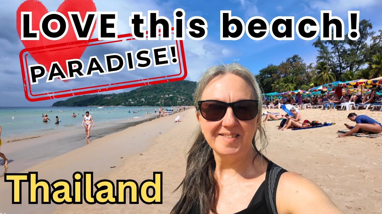 What is Karon beach like today? Paradise at Phuket Thailand 2026 | Solo travel vlog – Day 1