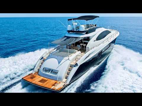 $1.2 Million Yacht Tour : 2010 Lazzara 78 LSX Flybridge