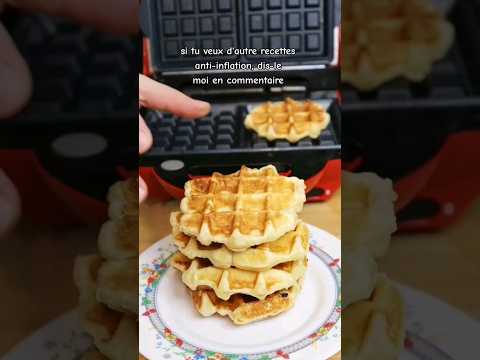 Gaufre liégeoise #recette #gaufres #liégeoise