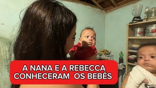 LEVEI A NANA E A REBECCA PARA CONHECER A FAMÍLIA DA DONA MICHELE