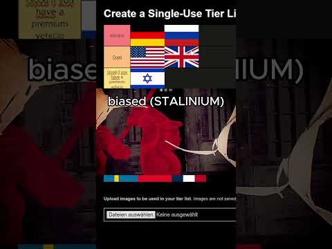 All War Thunder Nations Tierlist and where would you put france? #warthunder#kamikaze#shorts# #viral
