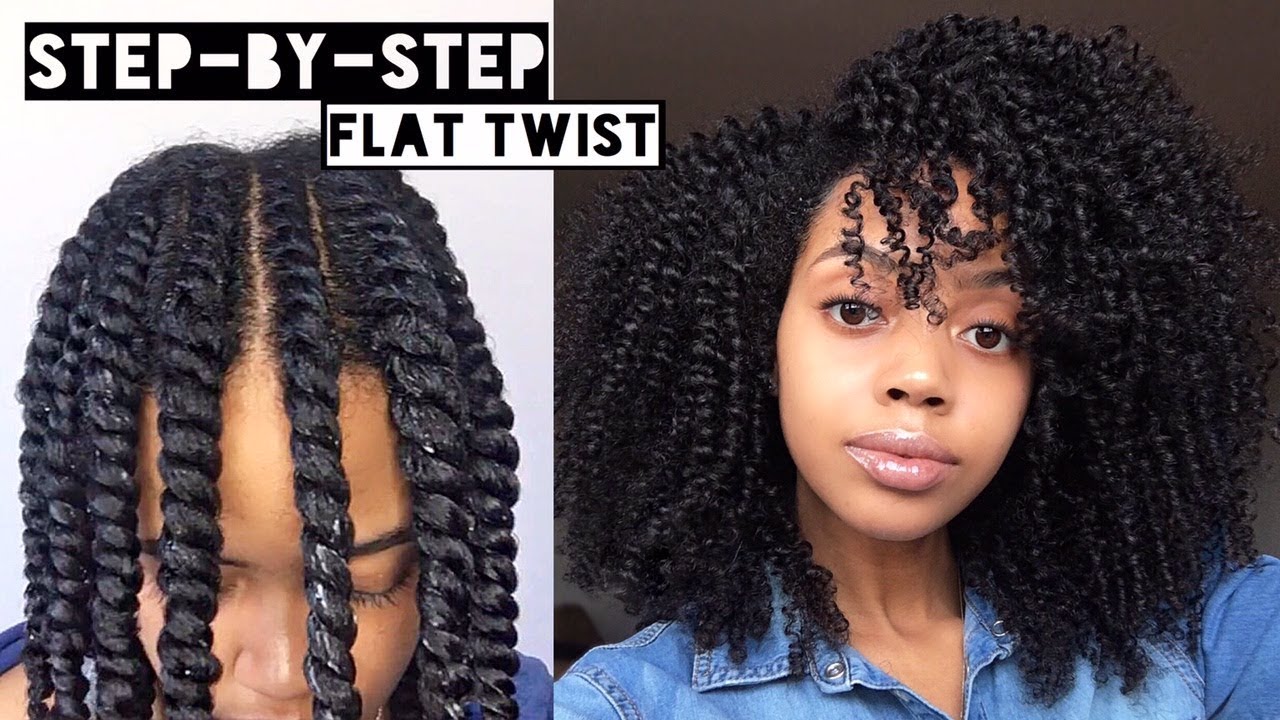 How To Flat Twist Out On Natural Hair Cool Calm Curly Twists