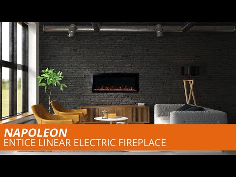 Enjoy the Napoleon Entice Electric Fireplace