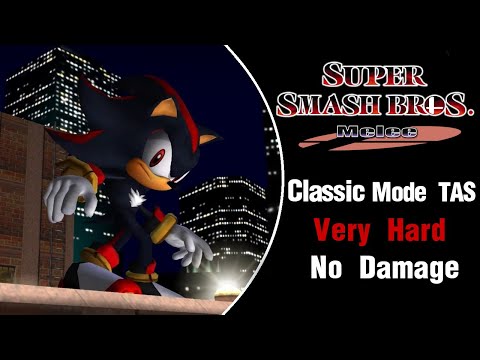 SSBM [TAS] - Shadow Classic Mode (Very Hard, No Damage)