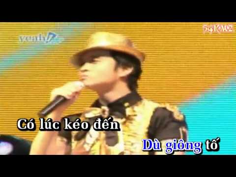 Mong Manh Tinh Yeu  Nhat Tinh Anh karaoke beat full
