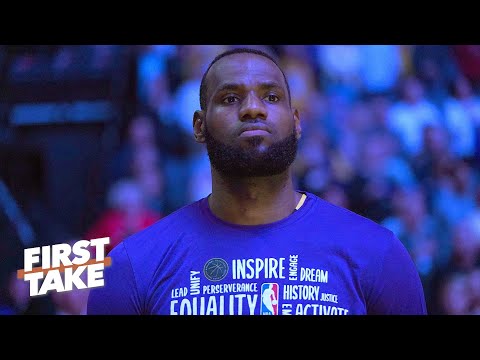 勒布朗是如何成為社會正義的領軍人物的？ (How LeBron has become a leading voice for social justice | First Take)