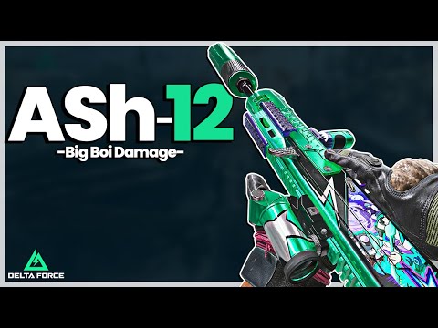 This New ASh-12 Build is THE Highest Damage Rifle in Delta Force!