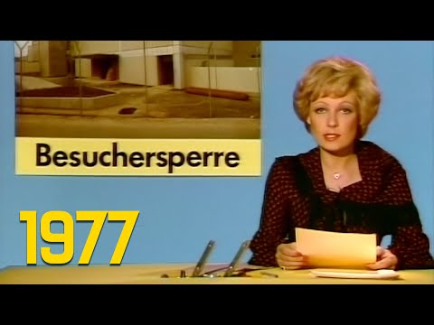 ARD Tagesschau 20:00 Uhr mit Dagmar Berghoff (27.09.1977)