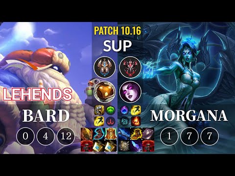HLE Lehends Bard vs Morgana Sup - KR Patch 10.16