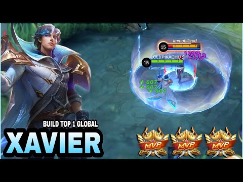 100% Deadly!! Xavier Insane Damage - Build Top 1 Global Xavier ~ MLBB