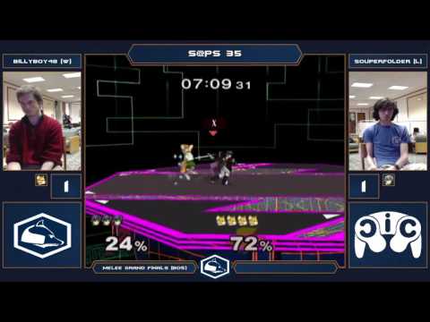 S@PS 35 Melee Singles - billyboy48 (Fox) vs Soupo (Marth) - Grand Finals