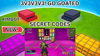 3V3V3V3! GO GOATED BY HIVE NEW MAP SECRET CODES||SECRET AIMBOT CODES||PUMP SHOTGUN CODES