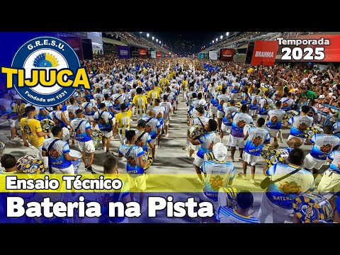Unidos da Tijuca 2025 | Pista - Ensaio Técnico | Samba ao vivo - #ET25