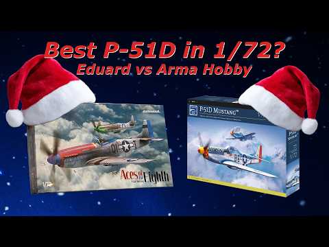 Arma Hobby or Eduard: Which P-51D 1/72 Should You Buy?