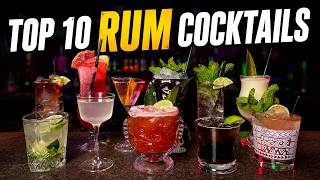 Top 10 Rum Cocktails Every Home Bartender Should Know